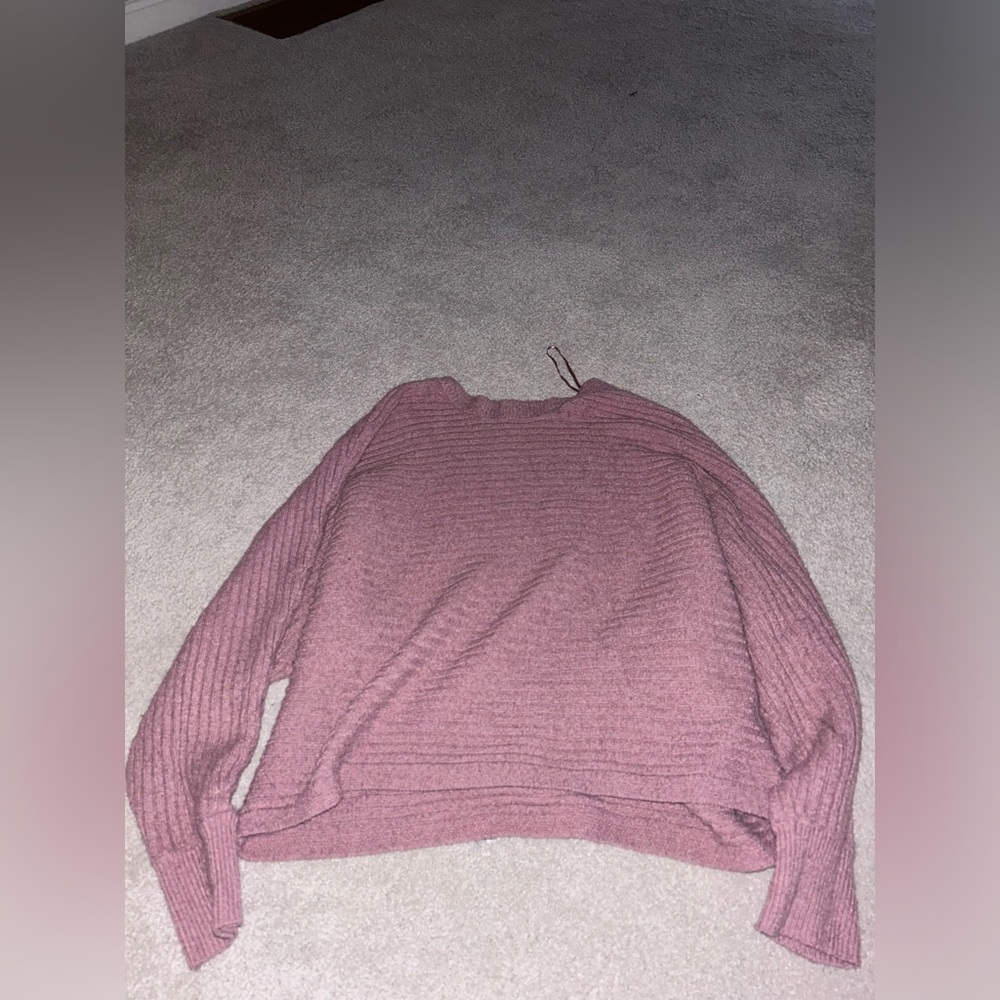Purple sweater
